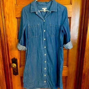 Old Navy chambray dress, size M